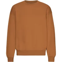 Sweatshirt mit Rundhalsausschnitt in Oversize-Optik Colorful Standard Organic Ginger Brown