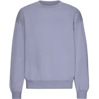 Sweatshirt mit Rundhalsausschnitt in Oversize-Optik Colorful Standard Organic Purple Jade