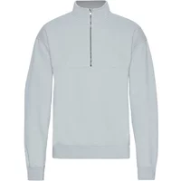 1/4 zip sweatshirt Colorful Standard Organic Cloudy Grey