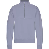 1/4 zip sweatshirt Colorful Standard Organic Purple Jade