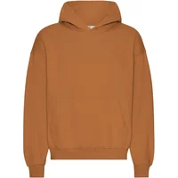 Oversized hooded sweatshirt Colorful Standard Organic Ginger Brown