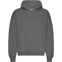 Oversized hooded sweatshirt Colorful Standard Organic Lava Grey