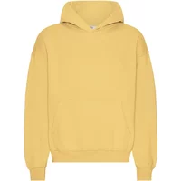 Oversized hooded sweatshirt Colorful Standard Organic Lemon Yellow