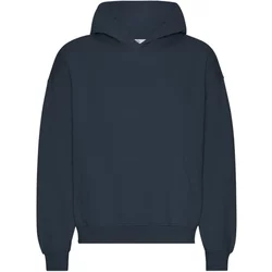 Oversized Hooded Sweatshirt Colorful Standard Organic Navy Blue