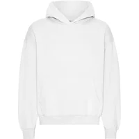 Oversized hooded sweatshirt Colorful Standard Organic Optical White