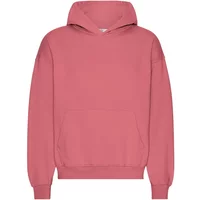 Oversized hooded sweatshirt Colorful Standard Organic Raspberry Pink