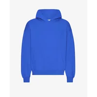 Oversized hooded sweatshirt Colorful Standard Sapphire Blue