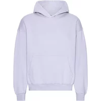 Oversized hooded sweatshirt Colorful Standard Organic Soft Lavender