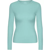 Women's long sleeve T-shirt Colorful Standard Organic Teal Blue
