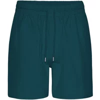 Short Colorful Standard Twill Ocean Green