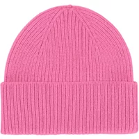 Single pleat cap Colorful Standard Bubblegum Pink