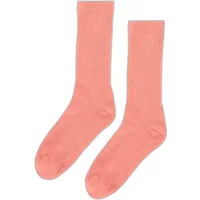 Football Socks Colorful Standard Organic Active Bright Coral
