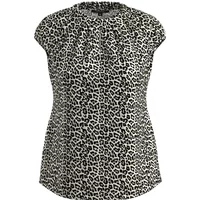 Damen Satinbluse mit Muster COMMA