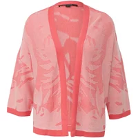 Damen Feinstrick-Cardigan mit floralen Mustern COMMA