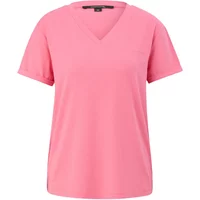 T-Shirt V-Ausschnitt Lässige Passform Damen COMMA