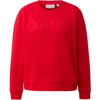 Damen Sweatshirt mit Rückenprint und Stickerei COMMA