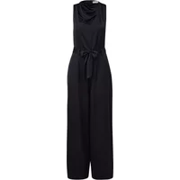 Satin Overall mit Französischen Schultern und Drapiertem Ausschnitt für Frauen COMMA