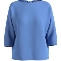 Pull Rundkragen mit dekorativem Satinband Damen COMMA