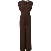 V-Ausschnitt Flatternde Overall für Damen COMMA