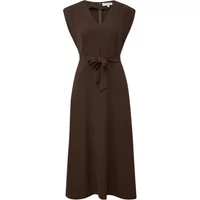 Knee-lange Kleid mit Taschen in den Nähten für Damen COMMA