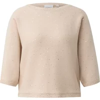 Pull col rond mit glitzernden Pailletten Damen COMMA