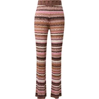 Multicolore Weitgestrickte Stoffhose Damen COMMA