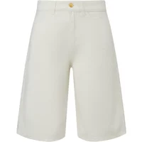 Women's Five-Pocket Denim Bermuda Shorts with Cotton Lining COMMA