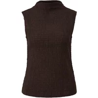 Lightweight High Neck Textured Vest Women COMMA