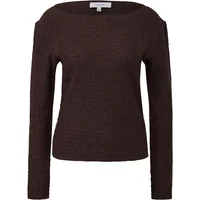 Leichtes Damen Longsleeve mit Stehkragen COMMA