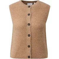 Ärmelloser Cardigan aus Alpaka-Mix für Frauen COMMA