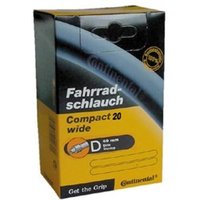 Velo Store - UK Inner tube valve dunlop Continental Compact Wide 20 x 1.75-2.125 40 mm (50/62-406) | Extra 10% off with Subscription, Postage £16.79 to UK Fedex.