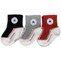 Baby striped socks Converse (x3)