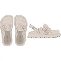 Clogs für Damen Crocs Loaferette