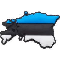Sport is good Sport Offers Enjoy 47% Discount on Jibbitz Crocs with Estonian Flag