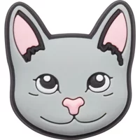 Jibbitz Crocs Grey Cat