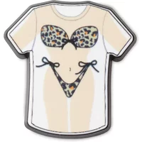Jibbitz Crocs Cheetah Bikini T Shirt