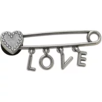 Jibbitz Crocs Love Safety Pin
