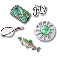 Jibbitz Crocs Fly Fishing (x5)