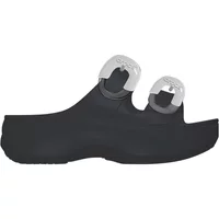 Damen-Plattform-Slides Crocs Classic