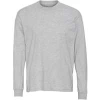 Long sleeve T-shirt Colorful Standard Organic oversized heather grey