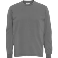Long sleeve T-shirt Colorful Standard Organic oversized storm grey