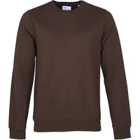 Sweatshirt Crewneck Colorful Standard Classic Organic coffee brown