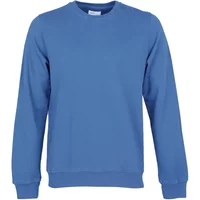 Sweatshirt Crewneck Colorful Standard Classic Organic pacific blue