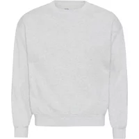 Sweatshirt Crewneck Colorful Standard Organic oversized snow melange