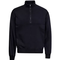Sweatshirt 1/4 zip Colorful Standard Organic navy blue