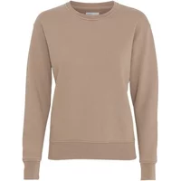 Women's round neck sweater Colorful Standard Classic Organic desert khaki