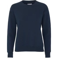 Women's round neck sweater Colorful Standard Classic Organic navy blue