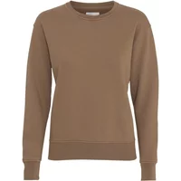 Women's round neck sweater Colorful Standard Classic Organic sahara camel
