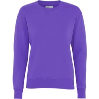 Women's round neck sweater Colorful Standard Classic Organic ultra violet