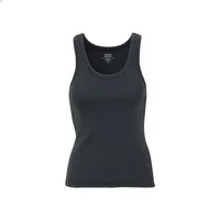 Women's ribbed tank top Colorful Standard Organic petrol blue